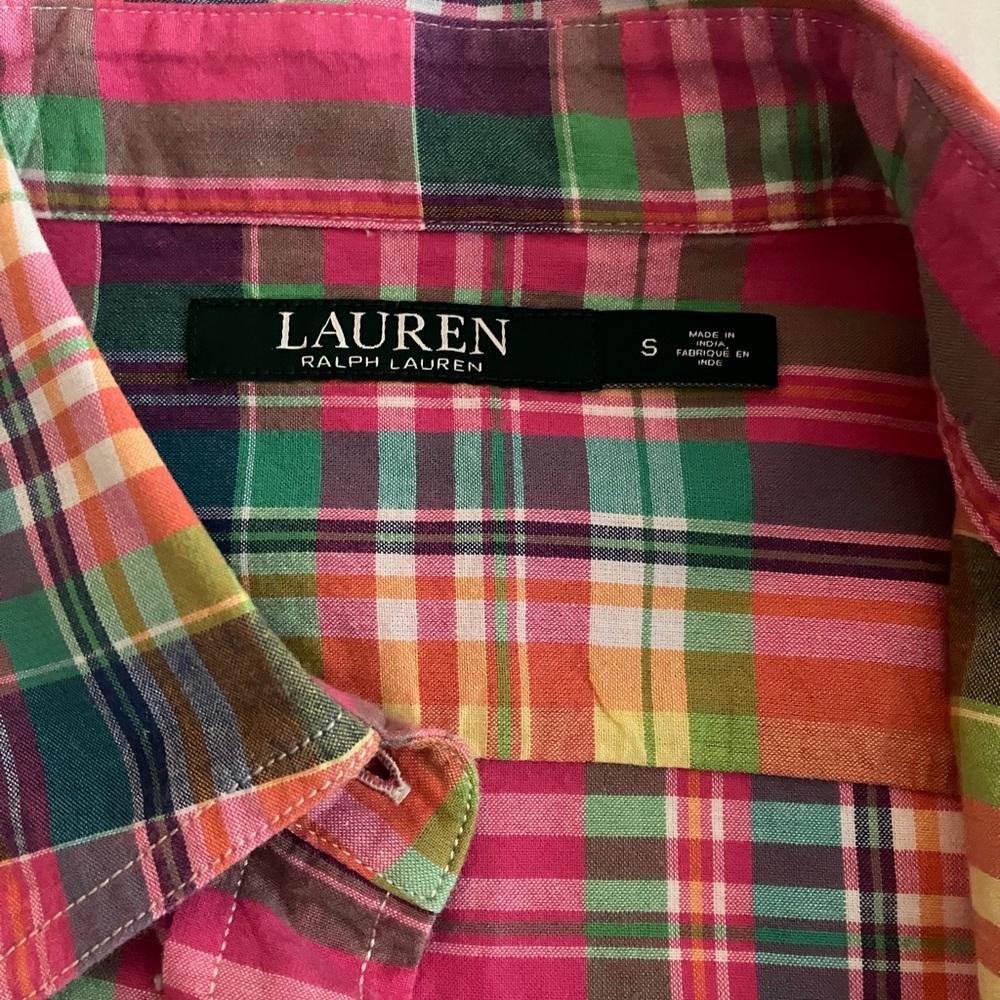 Ralph Lauren Summer Plaid Shirt